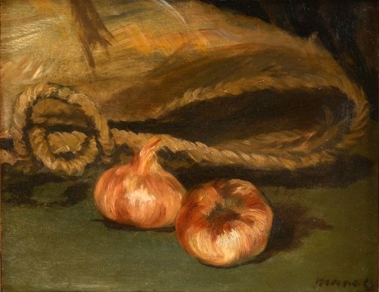 Edouard Manet, "Martwa natura z czosnkiem"