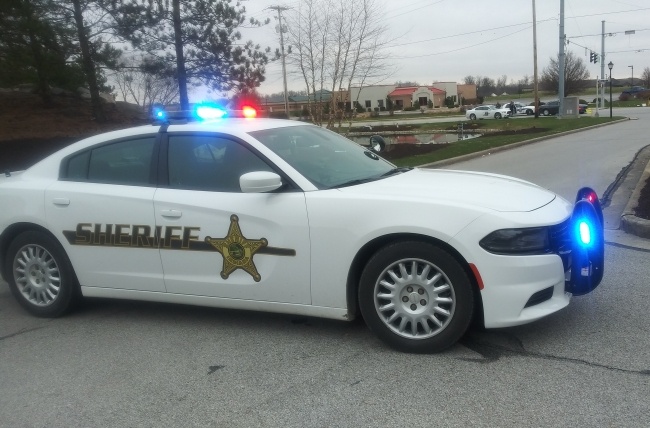 Samochód policyjny w stanie Indiana; zdjęcie ilustracyjne.