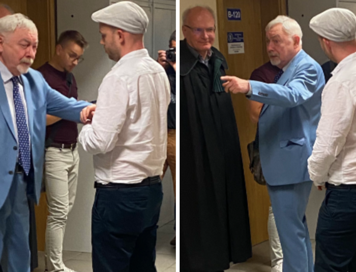 To pytanie wywołało złość Majchrowskiego. Sprzeczka ze Śpiewakiem w krakowskim sądzie