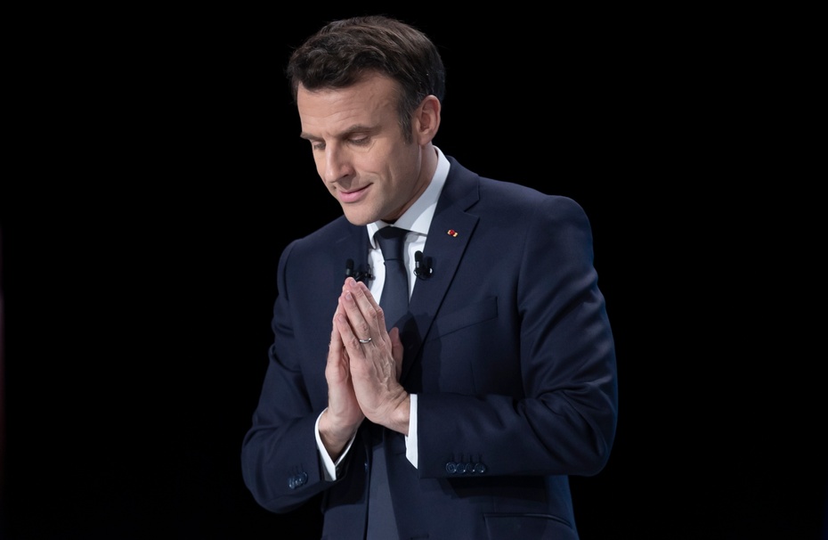Emmanuel Macron wkrótce w Kijowie? Fot. PAP/EPA