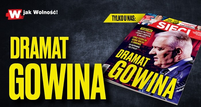 "Dramat Gowina" w najnowszym "Sieci".