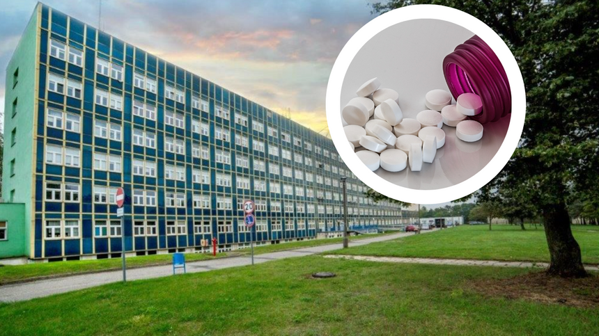 Dwóch ratowników medycznych usłyszało zarzuty w związku ze zniknięciem ampułek z morfiną i tabletek Fentanylu ze szpitala w Lipnie. (fot. szpitallipno.pl, Pixabay)