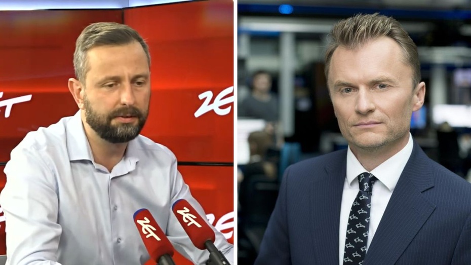 Władysław Kosiniak-Kamysz, Piotr Jacoń. Screen: Radio Zet, fot. TVN