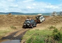 Safari w rezerwacie Ngorongoro w Tanzanii. Fot. Pixabay
