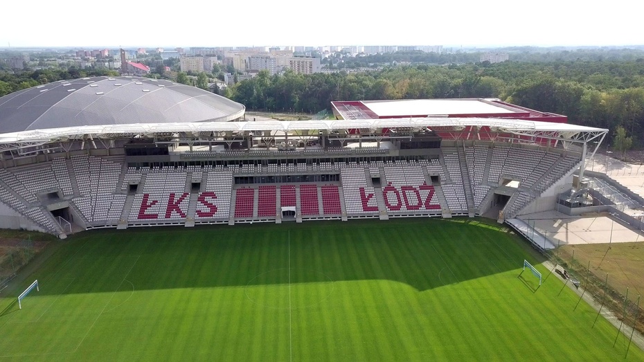 Stadion ŁKS, fot. Mirbud.pl