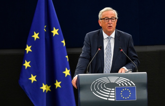Szef Komisji Europejskiej Jean-Claude Juncker. Fot. PAP/EPA/PATRICK SEEGER