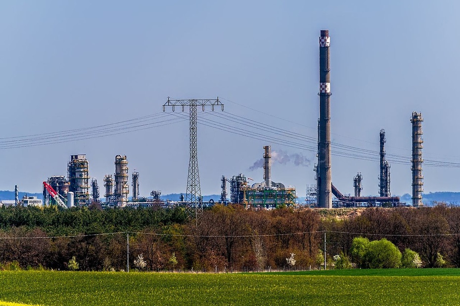 Rafineria PCK w Schwedt, fot. Wikipedia.
