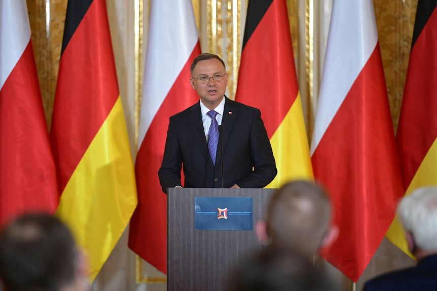 Prezydent Andrzej Duda. fot. PAP/Marcin Obara