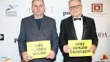 Pomysłodawca i organizator Polskich Nagród Filmowych Dariusz Jabłoński i ukraiński reżyser filmowy Ołeh Sencow