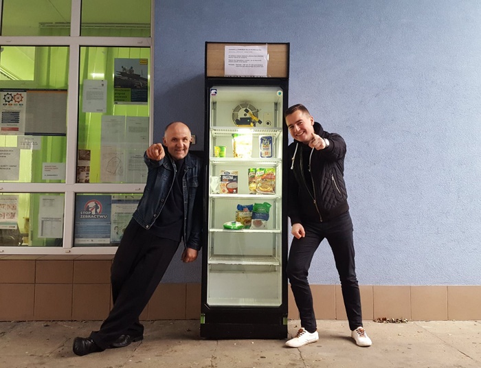 Społeczne lodówki i jadłodzielnie w polskich miastach