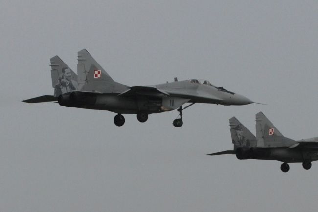 MiG-i-29 w locie. Zdjęcie ilustracyjne, fot. MON