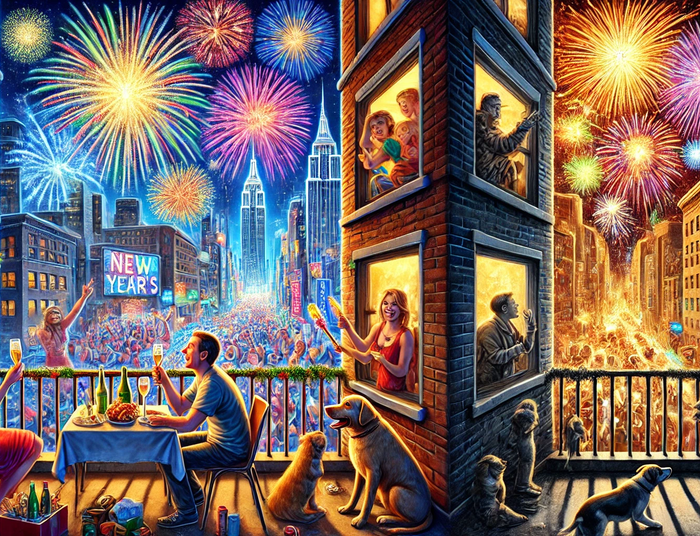 Nie szczekam w Sylwestra!