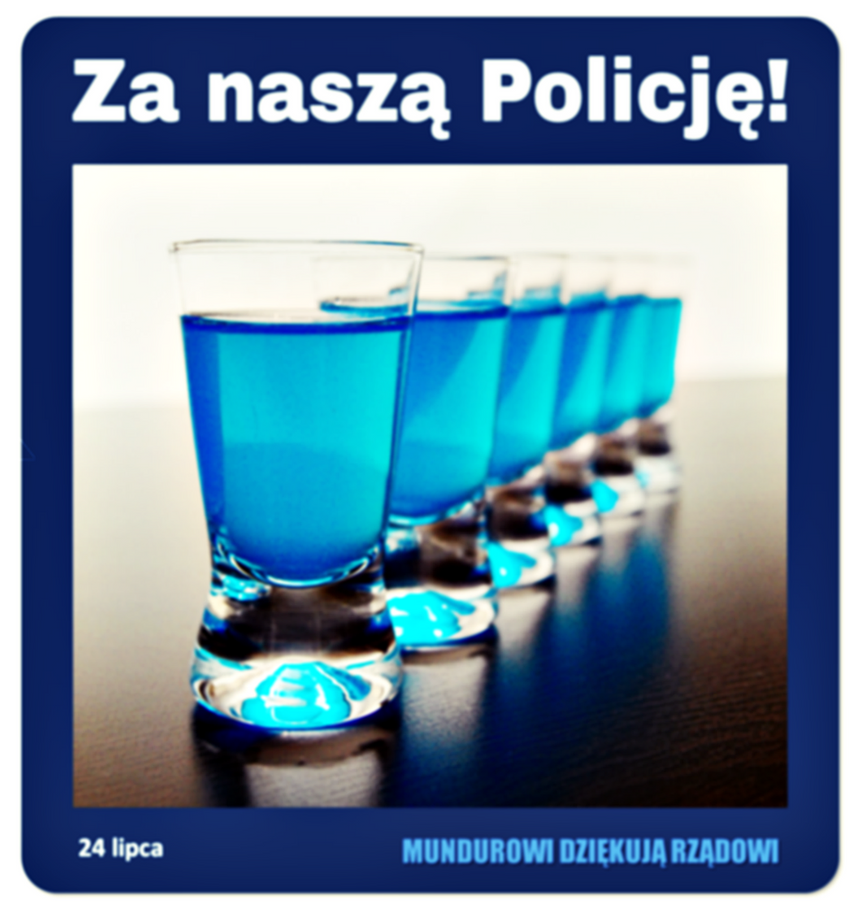 Za naszą Policję! (Blue Kamikaze)