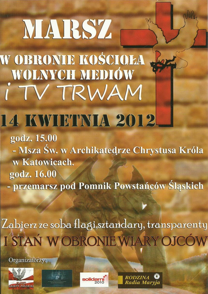 Zaproszenie na marsz w Katowicach