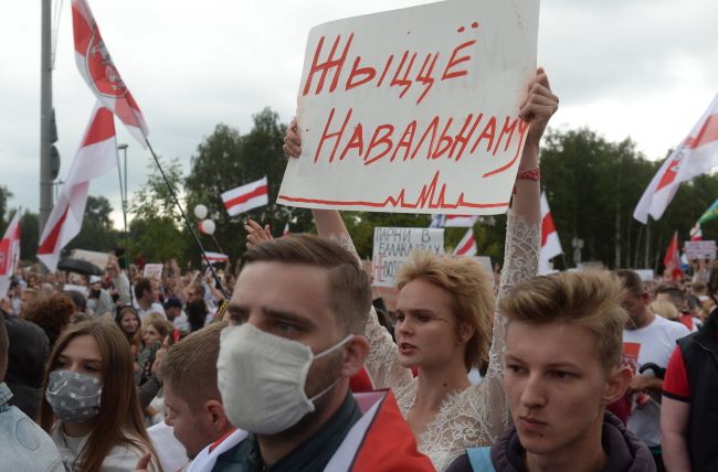 Białoruś, Nawalny