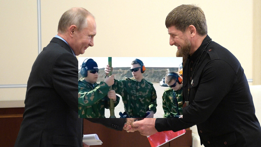 Kadyrow wyśle na wojnę swoich synów. Źródło: commons.wikimedia.org, Twitter