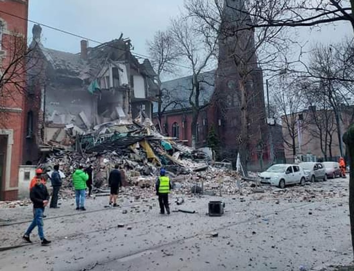 Dramat w Katowicach. W kamienicy wybuchł gaz