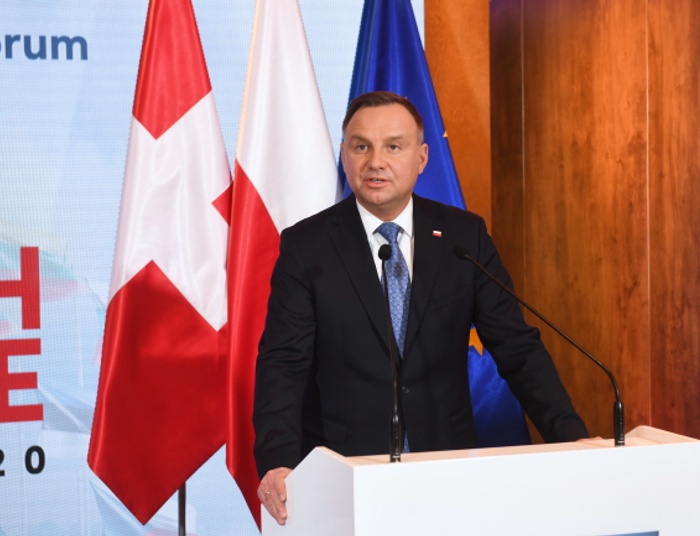 Prezydent Duda w izraelskiej TV: Putin rozpowszechnia kłamstwa