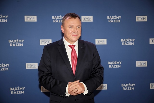 Prezes TVP Jacek Kurski. Fot. PAP