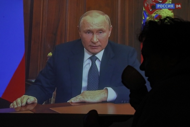 Władimir Putin oglosił częściową mobilizacje Fot. PAP/EPA/MAXIM SHIPENKOV