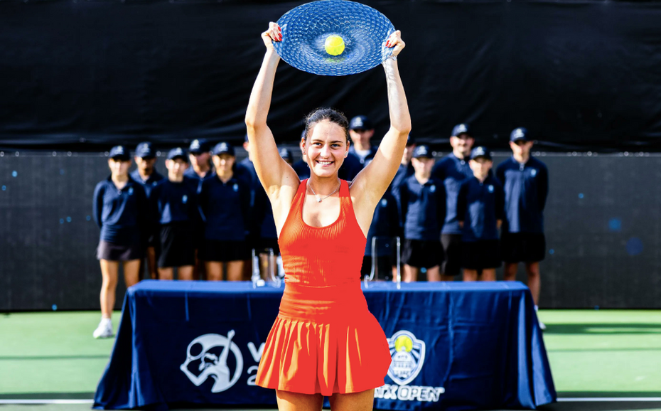 Ukraińska tenisistka Marta Kostiuk zwyciężyła w turnieju WTA w Austin. Źródło: Twitter/@KyivIndependent