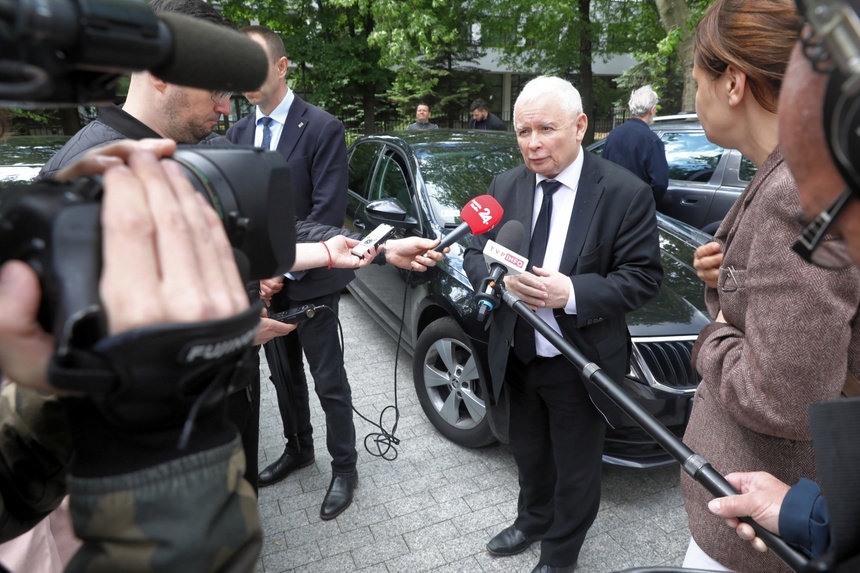 Kancelaria Sejmu opublikowała oświadczenie majątkowe szefa Prawa i Sprawiedliwości, Jarosława Kaczyńskiego za rok 2021. Źródło: PAP/Tomasz Gzell