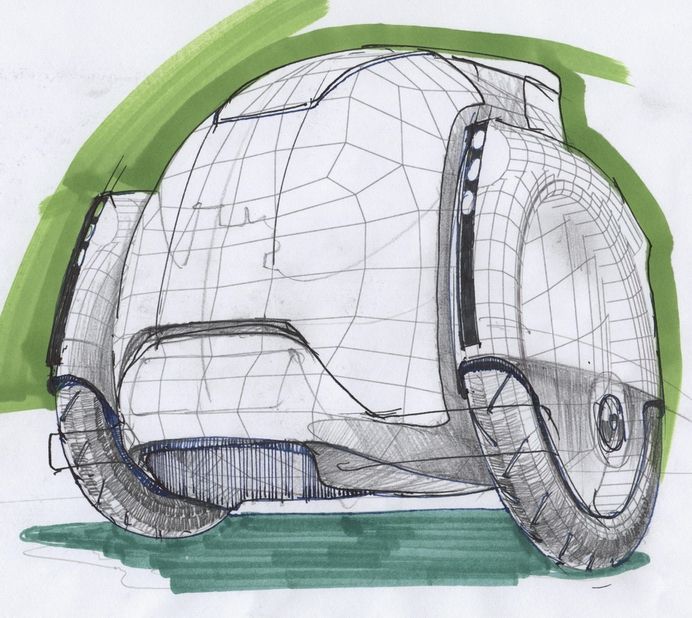 koncepcja dwukołowego pojazdu indywidualnego, Adam Adamczyk