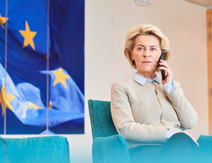 Kaja Kallas i Ursula von der Leyen na wojnie