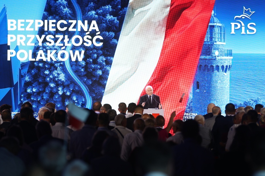 Sobota jest dniem konwencji największych partii Fot. PAP/Łukasz Gągulski