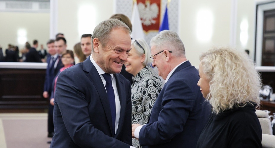 Premier rządu Donald Tusk. Fot. PAP/Paweł Supernak
