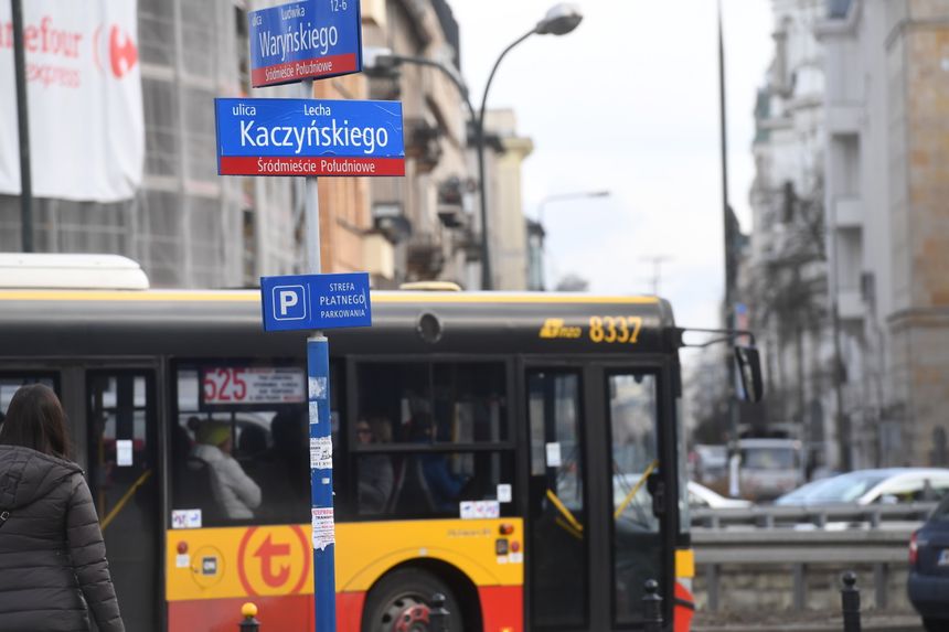 Lech Kaczyński, ulica, Warszawa, ulica Lecha Kaczyńskiego