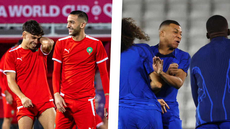 Francuskie władze obawiają się zamieszek po meczu z Maroko. (fot. PAP/EPA)