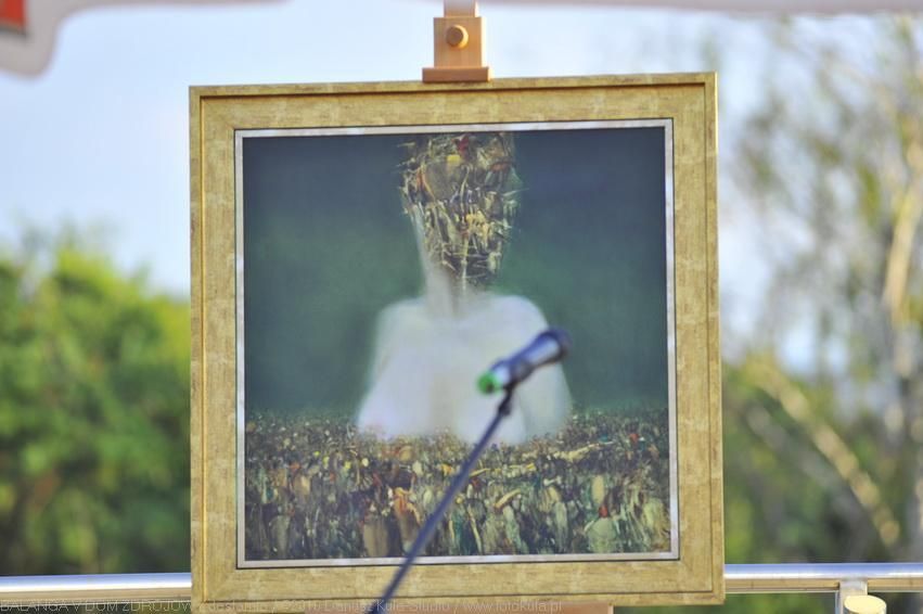Obraz "Pani", namalowany przez wybitnego krakowskiego artystę Grzegorza Steca, który uświetnił promocję "Magii namiętności"