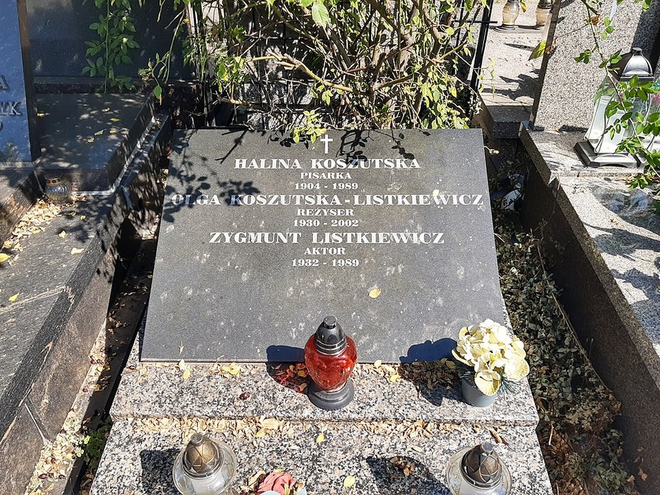 Grób Listkiewiczów na Cmentarzu Wawrzyszewskim. fot. Kordiann, CC BY-SA 4.0