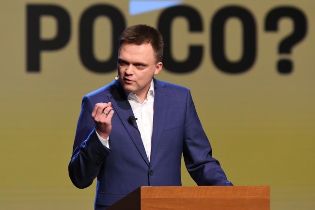 Szymon Hołownia, lider Polska 2050. Fot. PAP