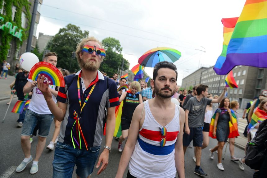 Parada Równości w Warszawie. fot. PAP/Jakub Kamiński