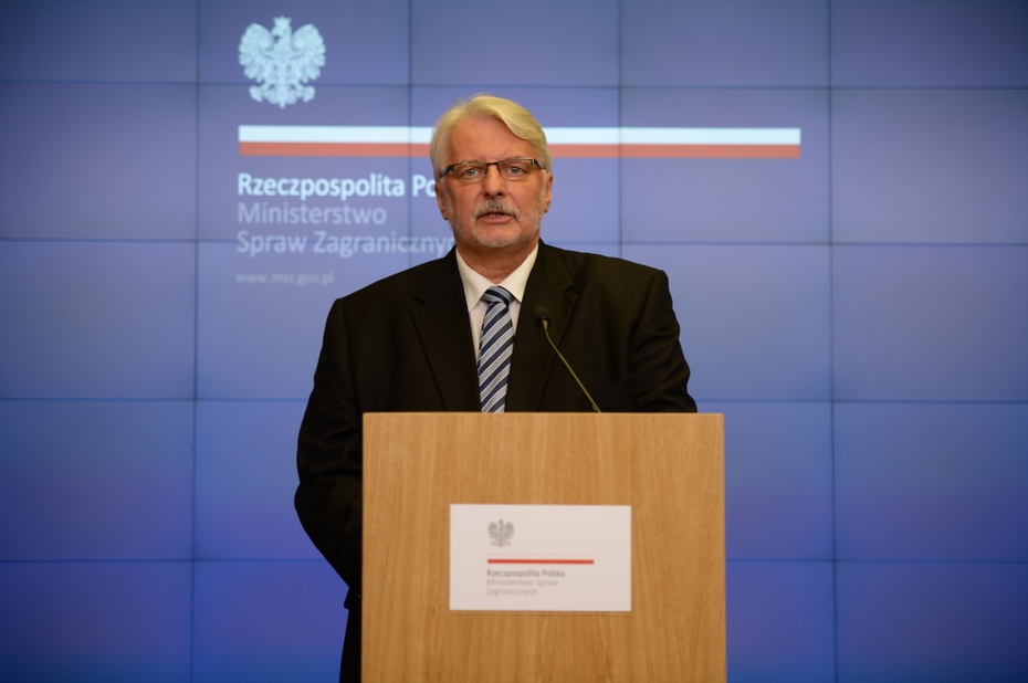 Witold Waszczykowski, szef MSZ. Fot. PAP/Jacek Turczyk