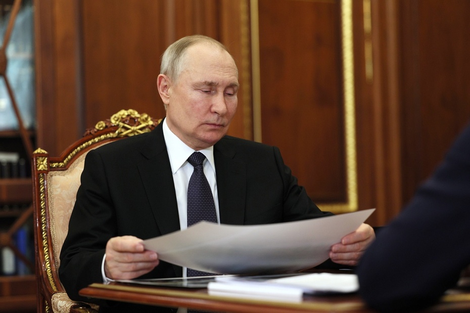 Władimir Putin. Fot. PAP/EPA/ALEXANDER KAZAKOV/SPUTNIK/KREMLIN / POOL