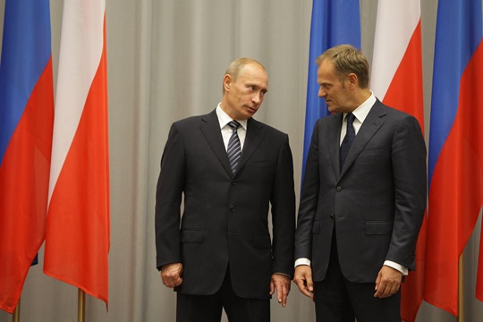 Władimir Putin i Donald Tusk. Fot. archive.government.ru