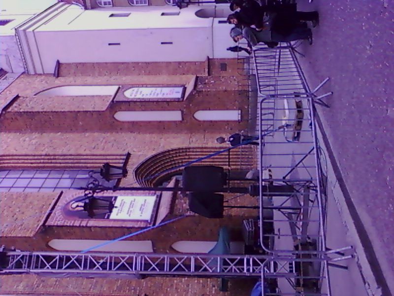 imprez z Bronkiem - zakaz wstępu i barierki