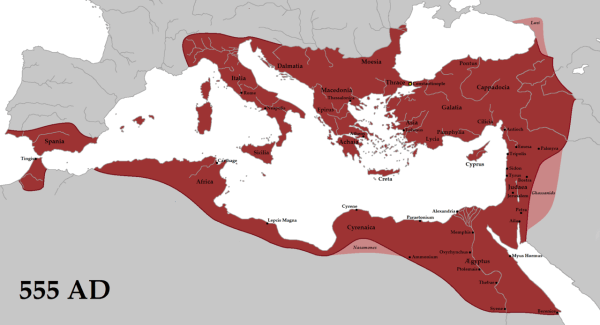 Bizancjum z 555 roku