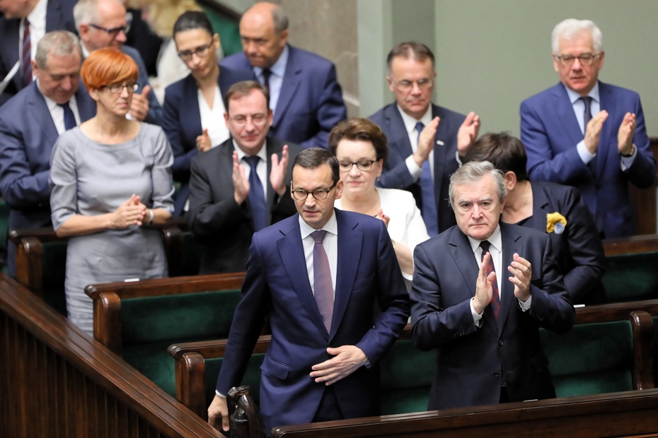 Posiedzenie Sejmu. fot. PAP/Paweł Supernak