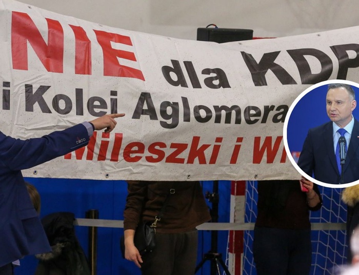 Andrzej Duda wybuczany w Brzezinach. Prezydent próbował ratować sytuację