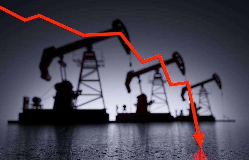 Cena ropy poniżej zera. Jak to się stało?