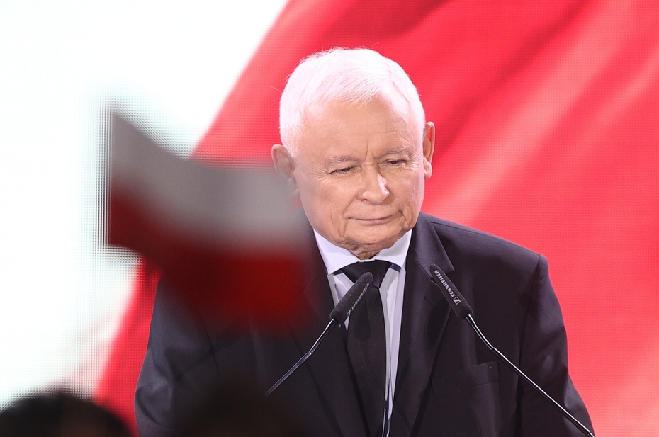 Prezes PiS Jarosław Kaczyński. Fot. PAP