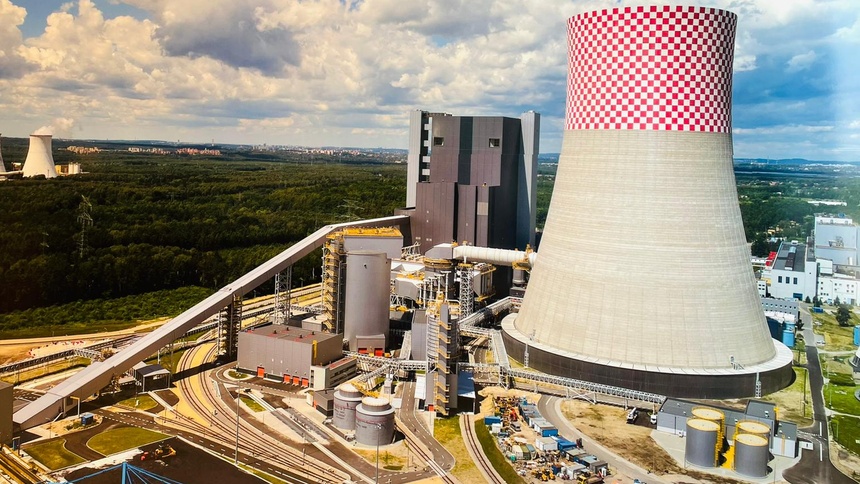 W elektrowni w Jaworznie doszło do kolejnej awarii bloku węglowego 910 MW. (fot. gov.pl)