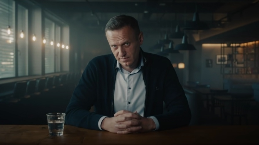 Aleksiej Nawalny, fot. kadr z filmu “Navalny”