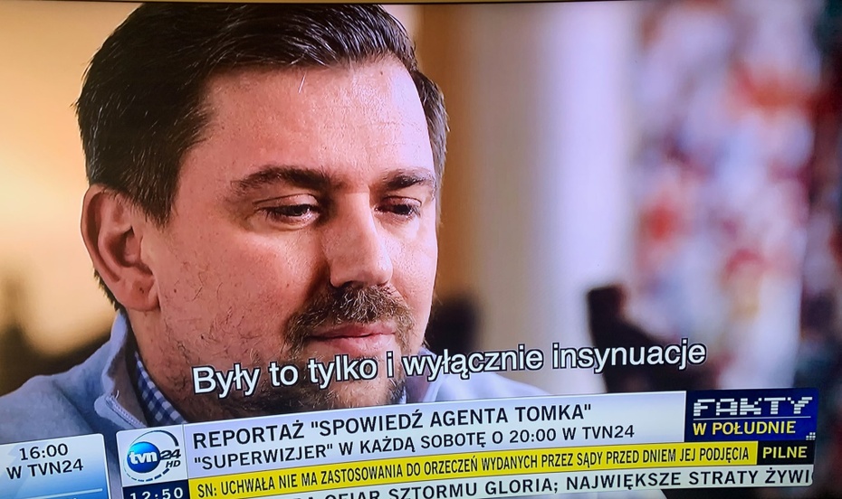 Tomasz Kaczmarek TVN24