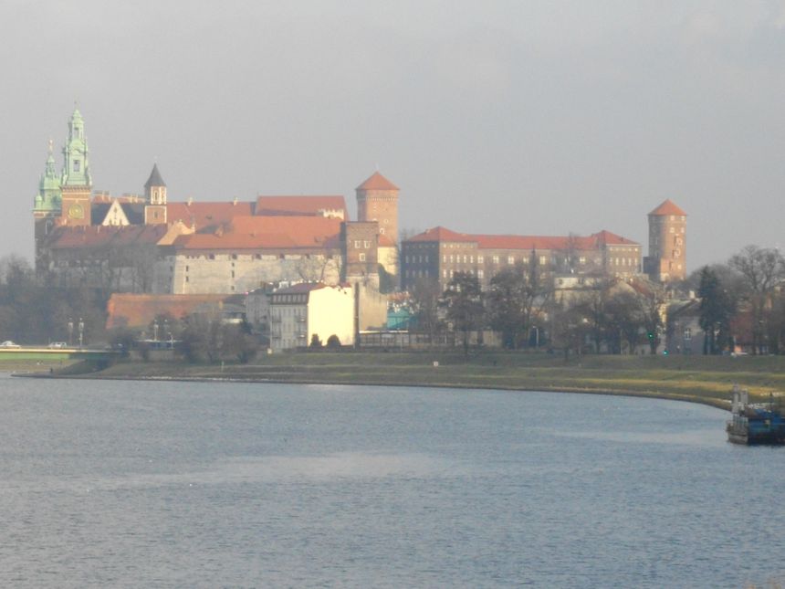Wawel od zachodu (fot.Michał Tyrpa)