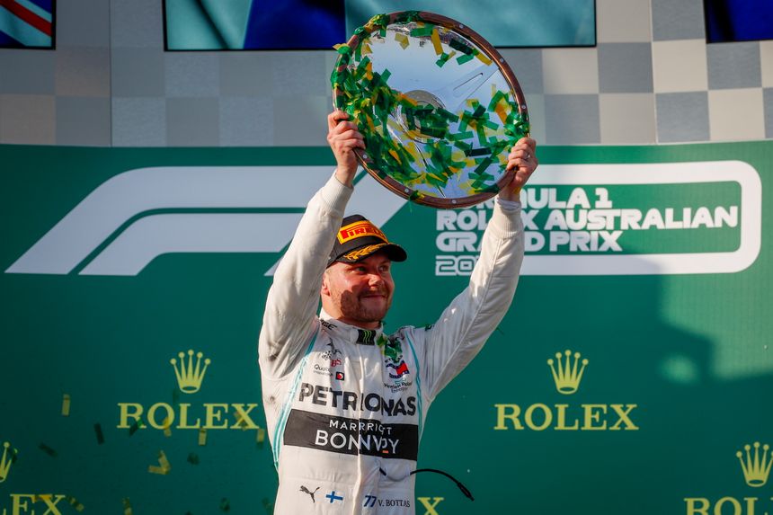 Bottas zwycięzcą Grand Prix Australii. Fot. PAP/EPA